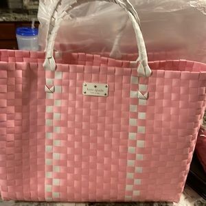 Kate spade ♠️ cross banded tote bag